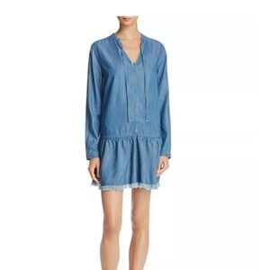 Rails Mel Chambray Shirt Dress Size S